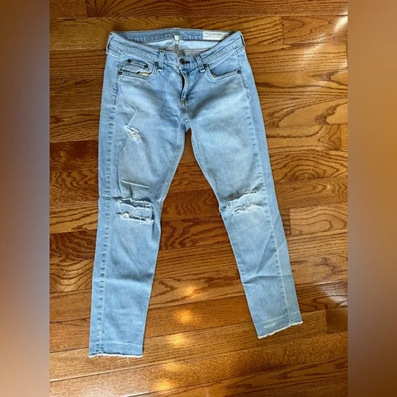 Rag &‎ Bone The Dre Distressed Jeans - Picture 3 of 9